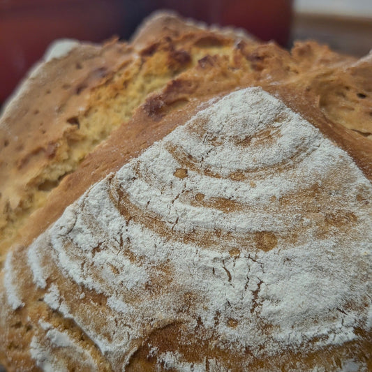 Soda bread close up Jamie The Baker
