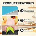 Flexible plastic dough scraper & cutter