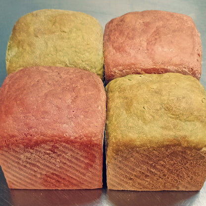 Beetroot, Charcoal & Spinach Infused Loaves :Healthy Bread Making: Mondays