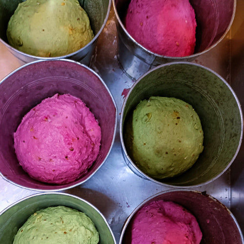 Beetroot, Charcoal & Spinach Infused Loaves :Healthy Bread Making: Mondays