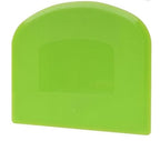 Flexible plastic dough scraper & cutter