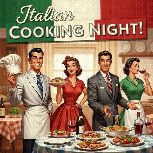 Italian night cooking experience