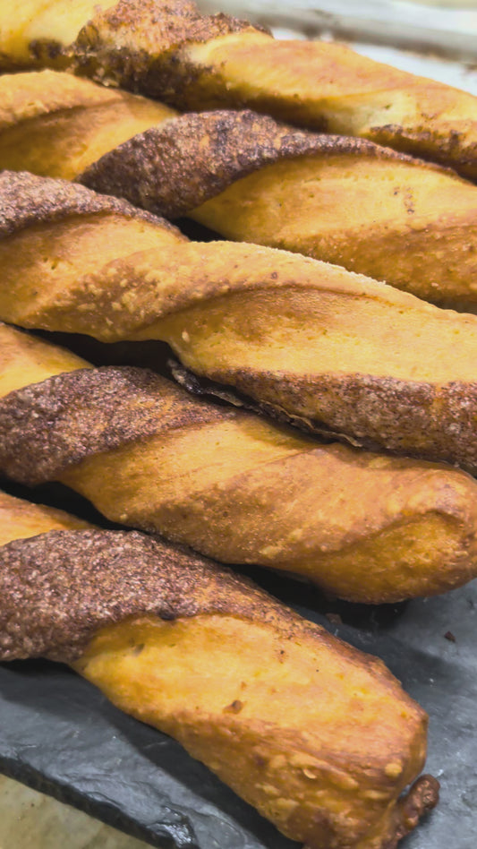 cinnamon twist. Jamie the baker childrens course