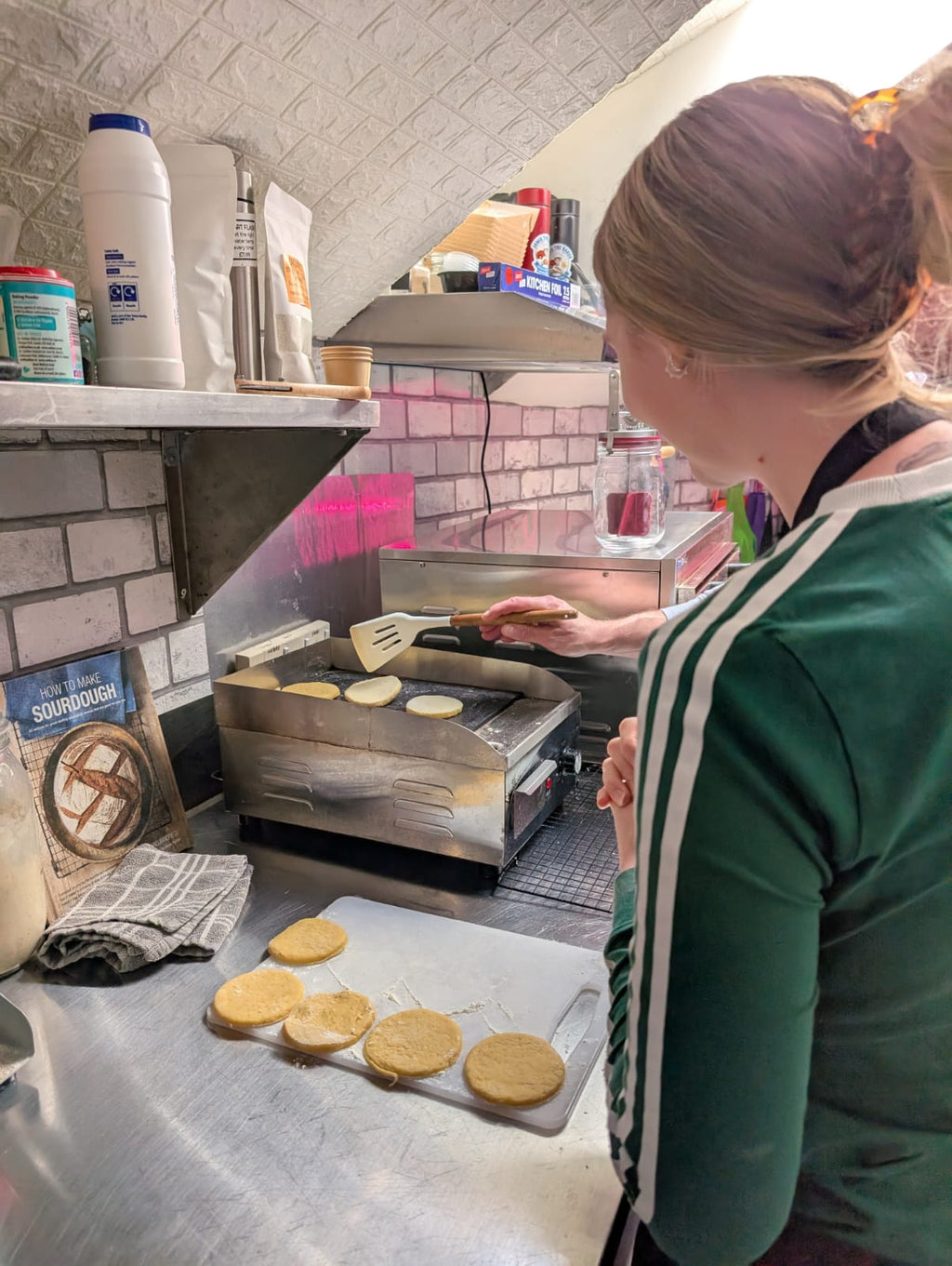 Welsh cakes in an hour! Clynfyw Care Farm, Abercych.