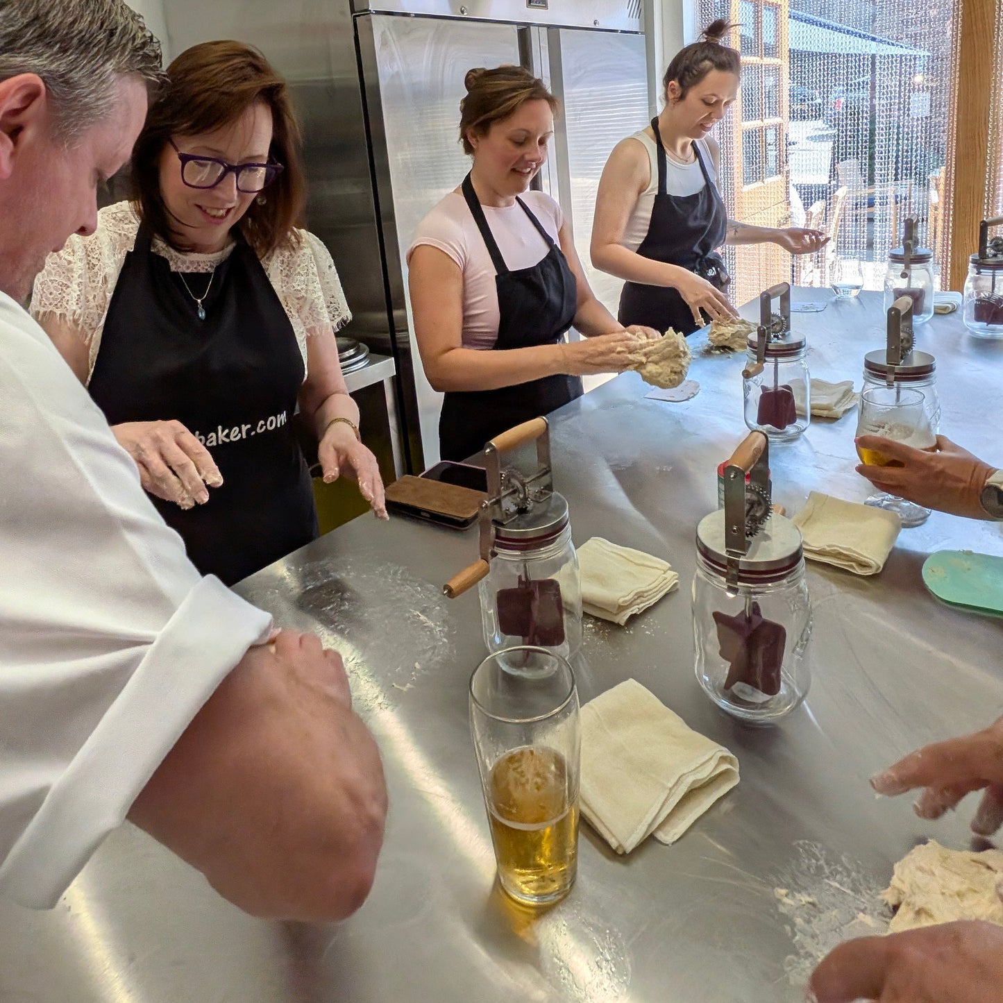 Welsh butter & bread making workshop