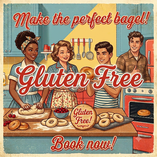 Gluten Free Bagels. A Hands-On Baking Workshop