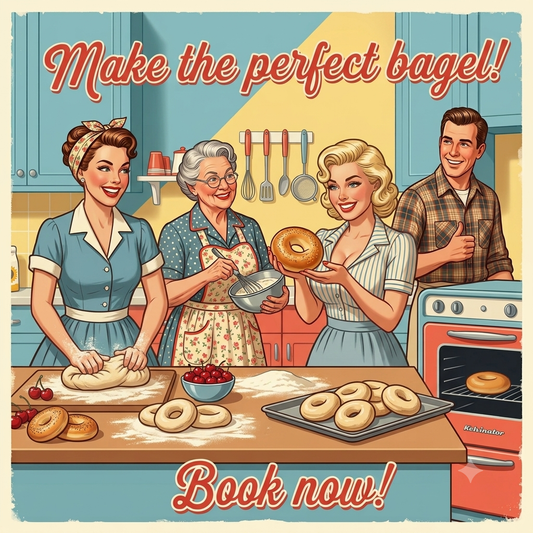 Bagels From Scratch. Traditional or Gluten Free