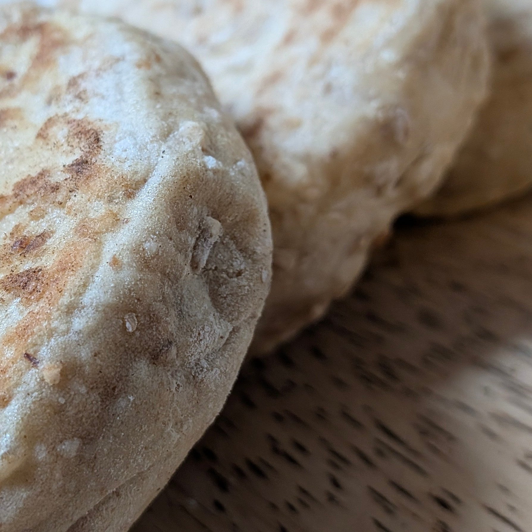 Sourdough Muffins. Bread making course