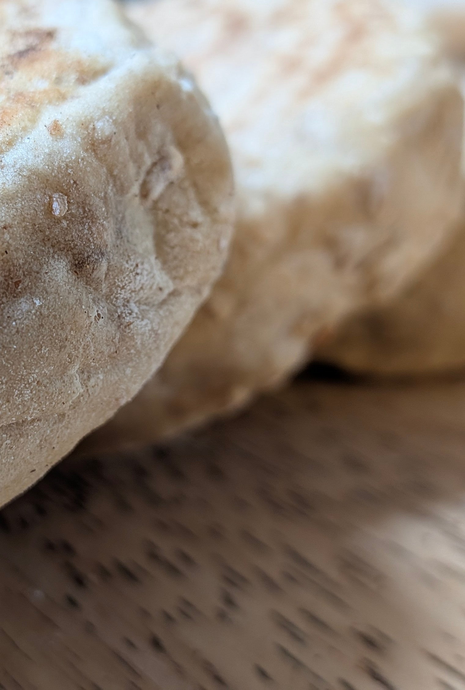 Sourdough Muffins. Bread making course