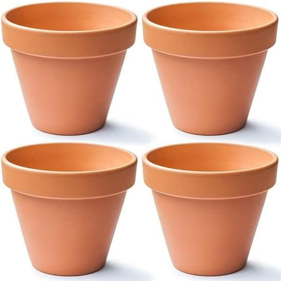 Small clay pots for baking Bara Pot Clai rolls 8cm SET OF 4 POTS